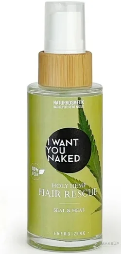 Масло для волос с коноплёй I Want You Naked Holy Hemp Hair Rescue