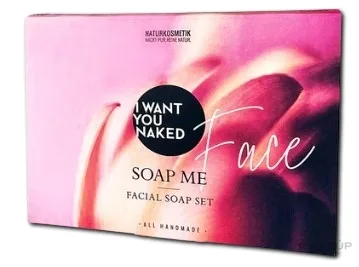 Набор мыла для лица I Want You Naked из трех видов на растительных маслах 3x30 г