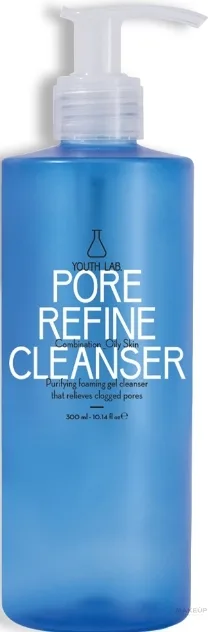 Youth Lab. Youth Lab. Pore Refine Cleanser - Очищающий гель для лица Youth Lab Pore Refine для комбинированной и жирной кожи с мягкой моющей основой 300 мл
