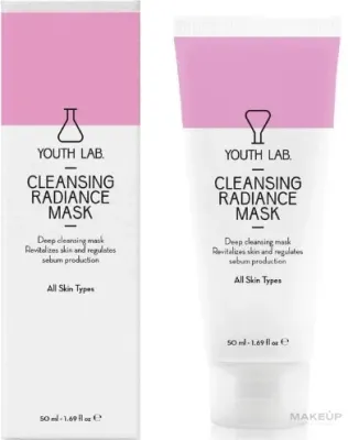 Очищающая осветляющая маска для лица Youth Lab. Cleansing Radiance Mask, 50 мл, Греция