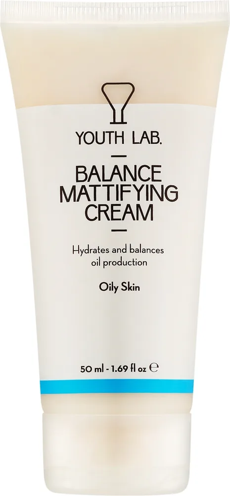 Youth Lab. Youth Lab. Balance Mattifying Cream - Крем для лица Youth Lab Balance матирующий для жирной кожи 50 мл