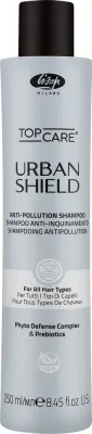 Шампунь Lisap Top Care Urban Shield от городских загрязнений, с экстрактом селагинеллы, инулином и ферментом лактобактерий, 250/1000 мл, Италия