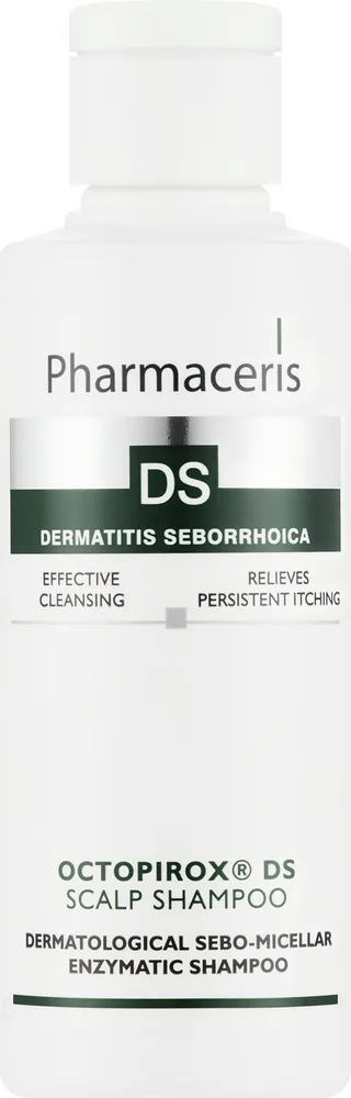 Шампунь Pharmaceris DS Octopirox очищающий, для кожи головы с перхотью, с пироктон оламином и молочной кислотой, 125 мл, Польша