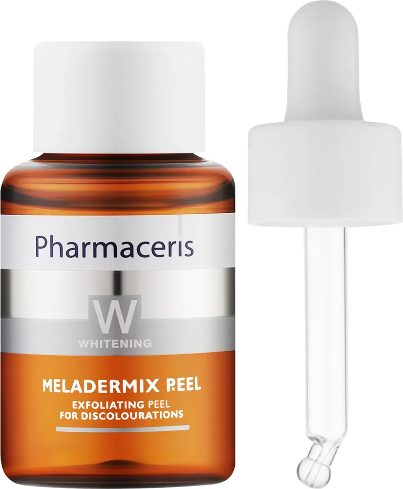 Pharmaceris W Meladermix Peel отшелушивающий пилинг для лица против пигментации с AHA-кислотами 30 мл