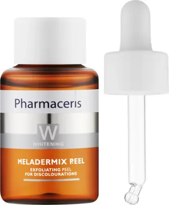 Pharmaceris W Meladermix Peel отшелушивающий пилинг для лица против пигментации с AHA-кислотами 30 мл