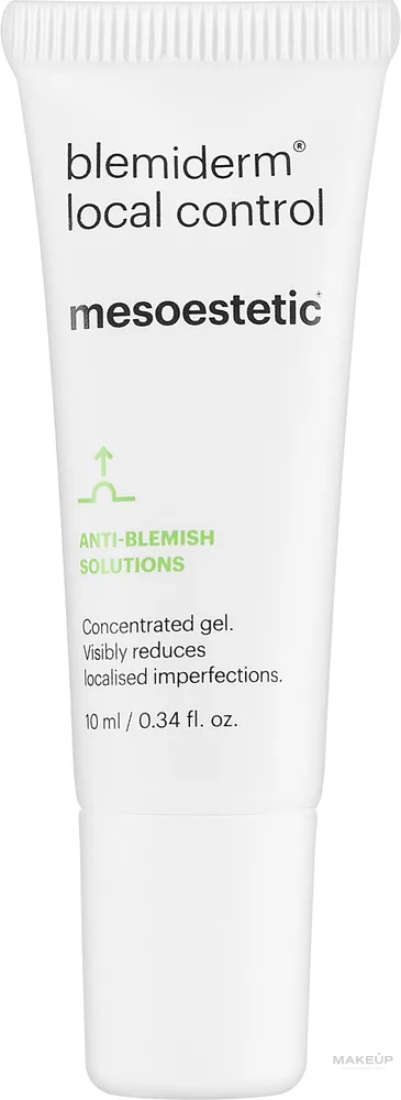 Точечный гель для лица Mesoestetic Blemiderm для проблемной кожи с миндальной и салициловой кислотой 10 мл