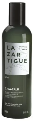 Шампунь Lazartigue Cica-Calm успокаивающий, для чувствительной кожи головы, с центеллой азиатской и бисабололом, 250 мл, Франция