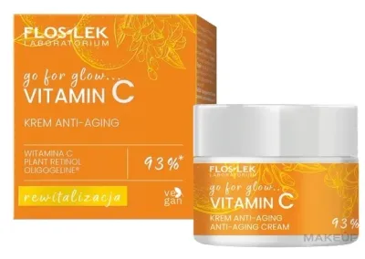 Крем для лица Floslek Go For Glow с витамином C для зрелой кожи 50 мл