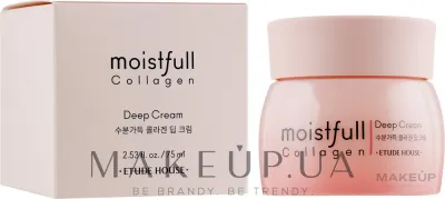 Крем для лица Etude Moistfull Collagen Deep увлажняющий с коллагеном 75 мл