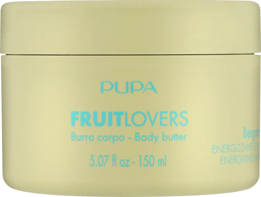 Питательное масло-баттер для тела Pupa Fruit Lovers с бергамотом