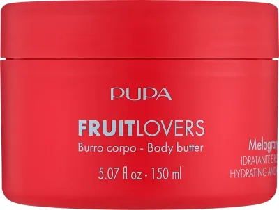Питательное масло-баттер для тела Pupa Fruit Lovers с гранатом