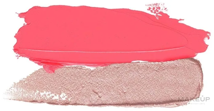 Палетка кремовых румян и хайлайтера Bellaoggi Cheek & Bright, оттенок 01 - Pink Shy