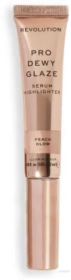 Хайлайтер для лица Revolution Pro Dewy Glaze Highlighter кремовый, со светоотражающими частицами, 12 мл