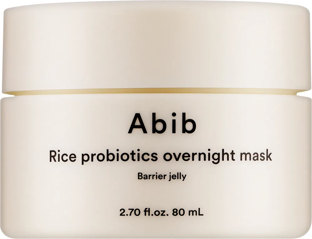 Рисовая ночная маска с пробиотиками Abib Rice Probiotics Overnight Mask Barrier Jelly, 80 мл