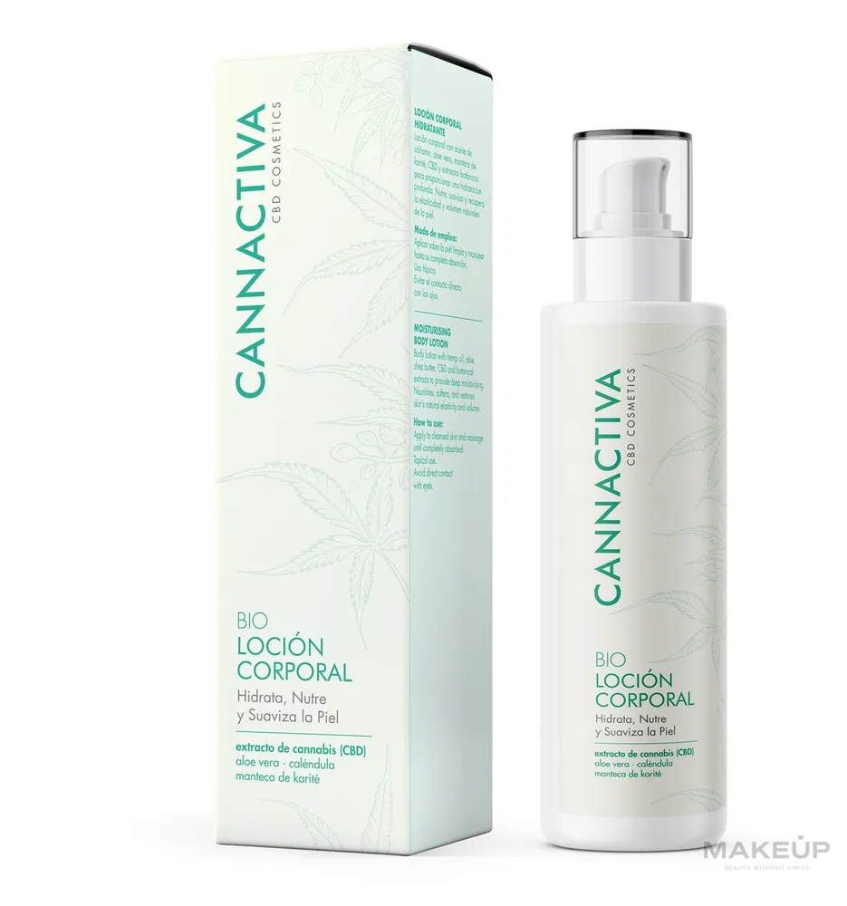 Cannactiva Body Lotion with Repairing CBD — восстанавливающий бальзам для тела с CBD, 200 мл