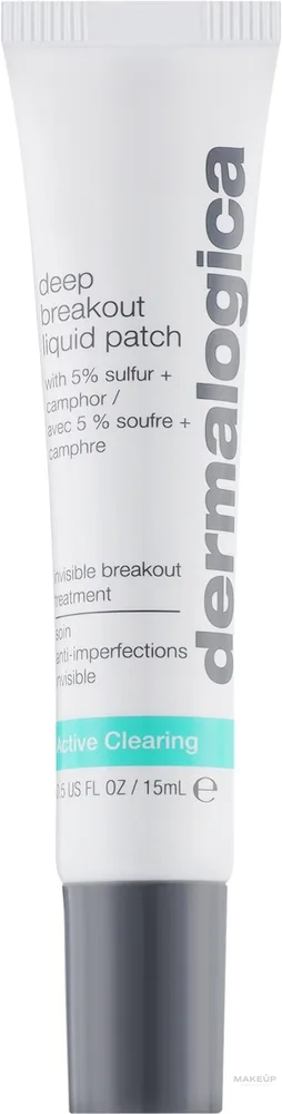 Точечная сыворотка-патч Dermalogica Deep Acne Invisible Liquid Patch с серой и ниацинамидом 15 мл
