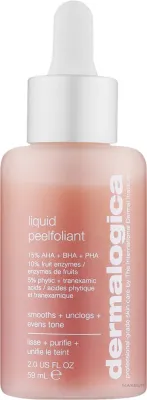 Dermalogica Liquid Peelfoliant жидкий мультикислотный пилинг для лица с AHA BHA PHA и ферментами 59 мл