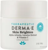 Крем для лица Derma E Skin Lighten осветляющий с цинком 56 г — фото 1