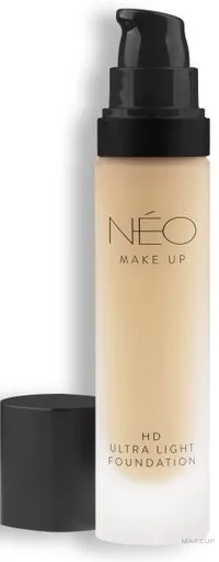 Тональный флюид NEO Make Up HD Ultra Light Foundation ультралёгкий сияющий SPF 30, 35 мл