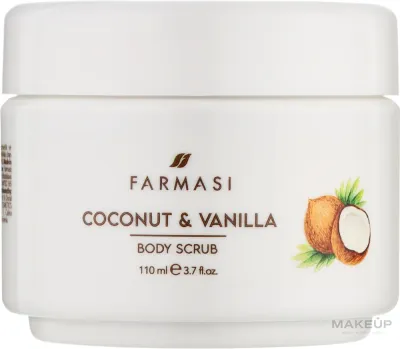 Farmasi Farmasi Coconut & Vanilla Body Scrub - Скраб для тела с кокосом и ванилью 110 мл