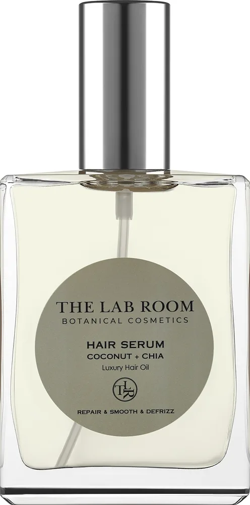 Сыворотка-масло для волос Кокос и чиа The Lab Room Hair Serum Coconut + Chia