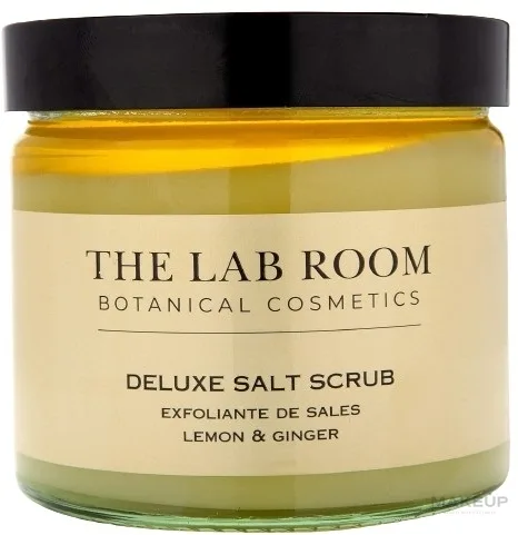 The Lab Room The Lab Room Deluxe Oil Salt Scrub Lemon & Ginger - Масляно-солевой скраб для тела с лимоном и имбирём Deluxe 250 мл