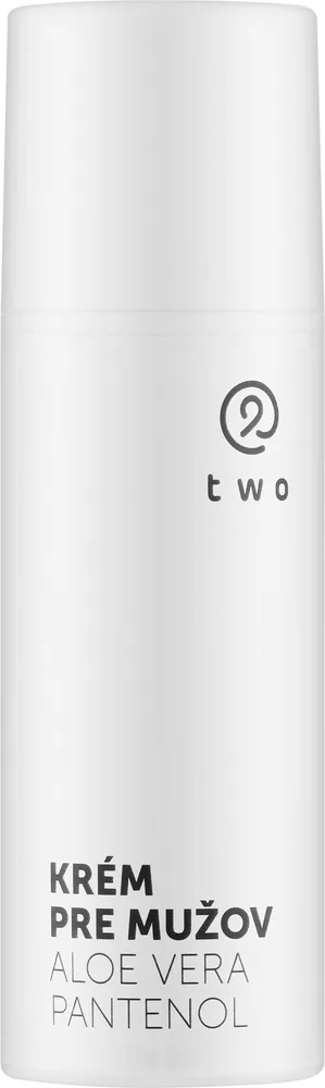 Крем для лица мужской Two Cosmetics с коноплёй, пантенолом и алоэ 50 мл