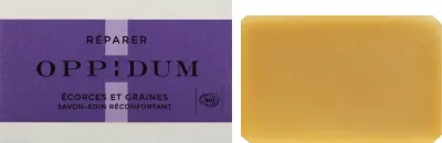 Мыло Oppidum Ecorces & Graines с белой глиной кора и семена, 100 г