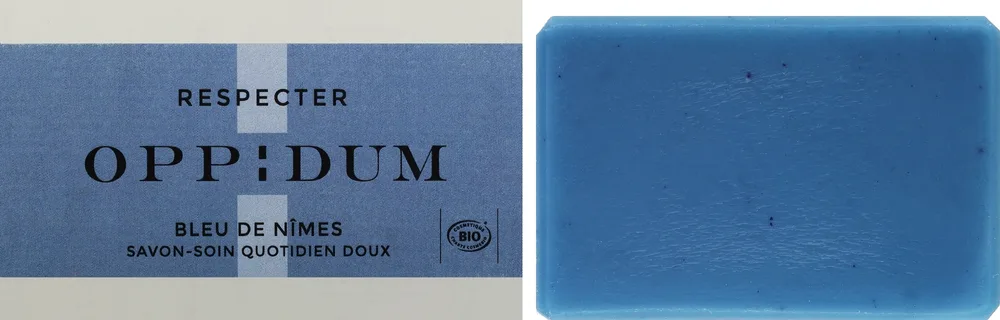 Мыло Oppidum Bleu De Nimes с лазуритом древесно-свежее, 100 г
