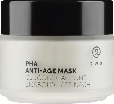 Антивозрастная маска для лица с PHA-кислотами Two Cosmetics PHA Anti-Age Mask, 100 мл