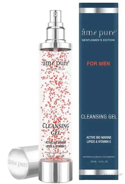 Очищающий гель для лица Ame Pure Gentlemen's Cleansing Gel с морскими водорослями, 120 мл
