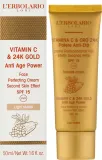Крем для лица тонирующий L'Erbolario Vitamin C And 24K Gold SPF 15 сияющий оттенок 50 мл — фото 2