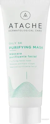 Антибактериальная очищающая маска для жирной кожи Atache Oily SK Purifying Mask, 100 мл