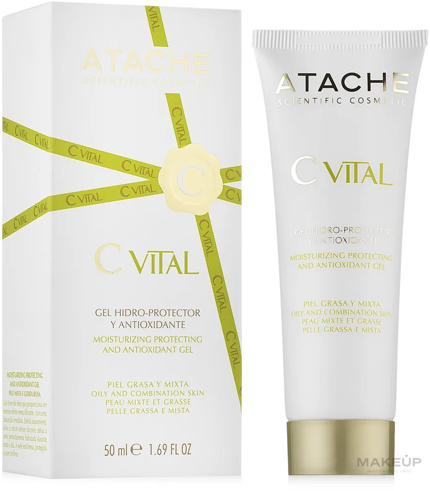 Крем-гель для лица Atache C Vital антиоксидантный для жирной кожи 50 мл