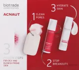 Набор для лица Biotrade Acnaut мыло лосьон и крем для жирной и проблемной кожи 100 г+60+60 мл — фото 1
