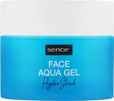 Гель для лица Sence Face Aqua Gel Hydro Shock увлажняющий, разглаживающий, 50 мл