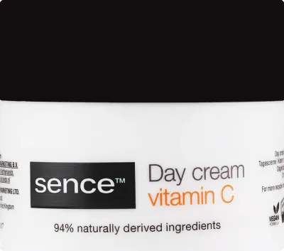 Крем для лица дневной Sence Vitamin C с витамином C и гиалуроновой кислотой 50 мл