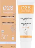 Крем солнцезащитный тонирующий D2S Tinted Sunscreen SPF50 оттенок фарфор 50 мл — фото 2