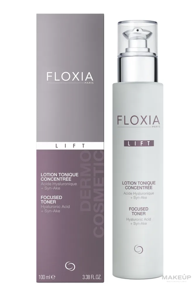 Антивозрастной тоник Floxia Lift Focused с гиалуроновой кислотой и пептидами 100 мл