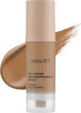 Тональный флюид Inglot Skin Focused Care Face Foundation ухаживающий веганский SPF 50, 30 мл, оттенок 310 - Warm Tan — фото 1