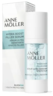 Увлажняющая сыворотка для лица Anne Moller Blockage Hydra Boost Filler с гиалуроновой кислотой 30 мл