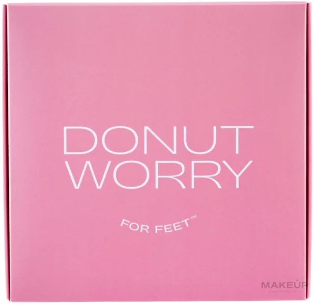 Набор пилок для пяток MiaCalnea Donut Worry For Feet 4 шт с оригинальным дизайном