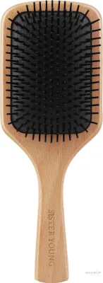 Деревянная щётка для волос Sister Young Naya Wood Brush Nv синтетическая щетина