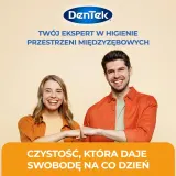Набор DenTek зубочистка скребок стимулятор десен зеркальце и футляр — фото 3