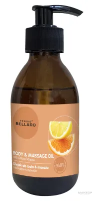 Масло для тела и массажа Fergio Bellaro Body Massage Oil с цитрусовыми экстрактами 200 мл