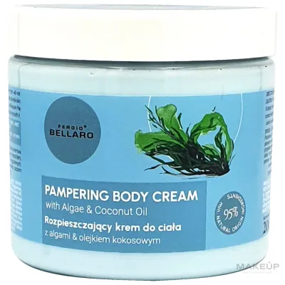 Крем для тела Fergio Bellaro Pampering с водорослями и кокосовым маслом 200 мл