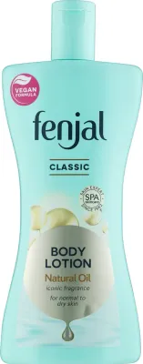 Лосьон для тела Fenjal Classic Body Lotion Natural Oil увлажняющий, с натуральными маслами, 400 мл