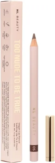 Карандаш для губ NL Beauty Lip Pencil контурный, стойкий, 1,5 г, оттенок 05 - The New Nude