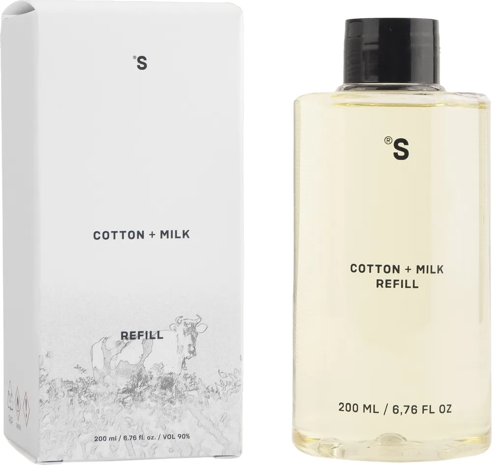 Сменный блок для аромадиффузора Sister's Aroma Cotton + Milk Refill 200 мл