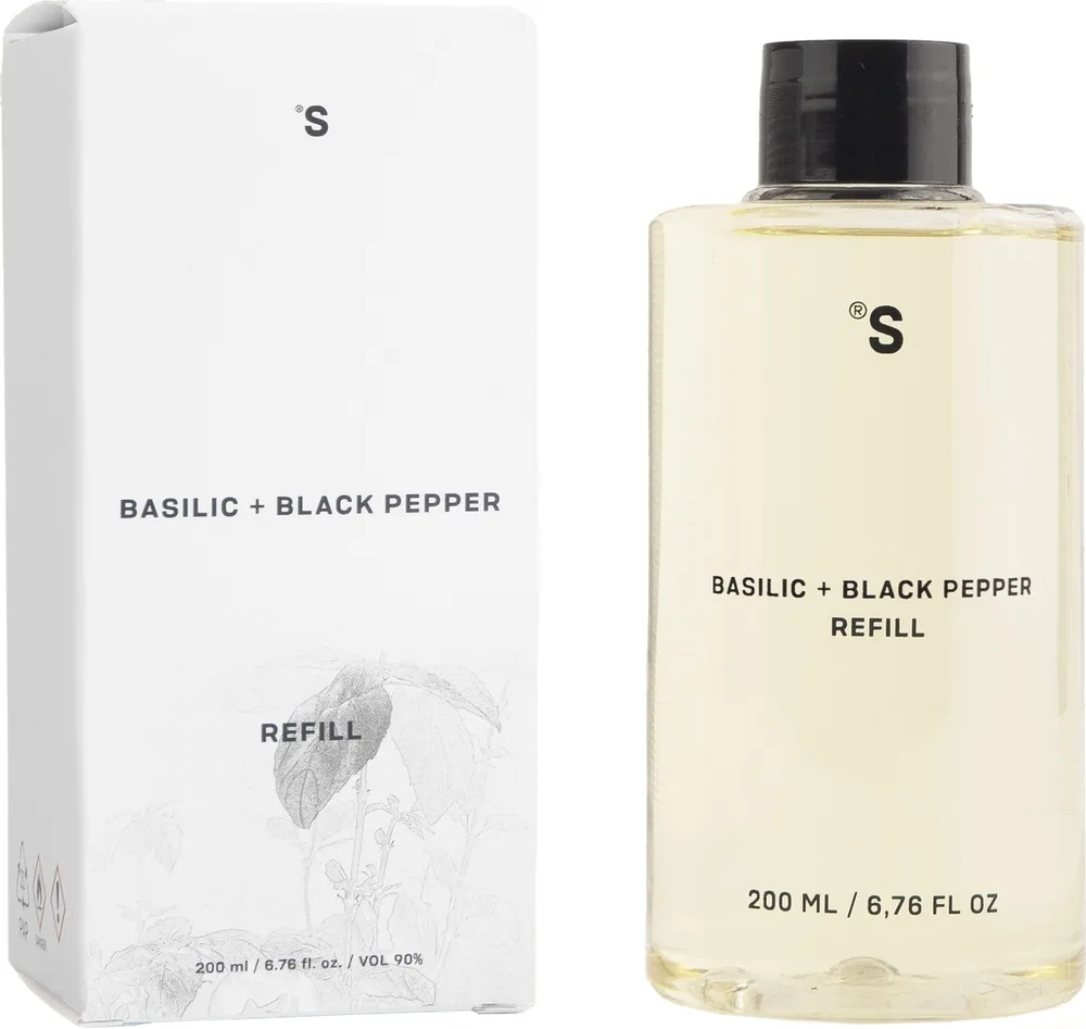 Сменный блок для диффузора Sister's Aroma Basilic + Black Pepper